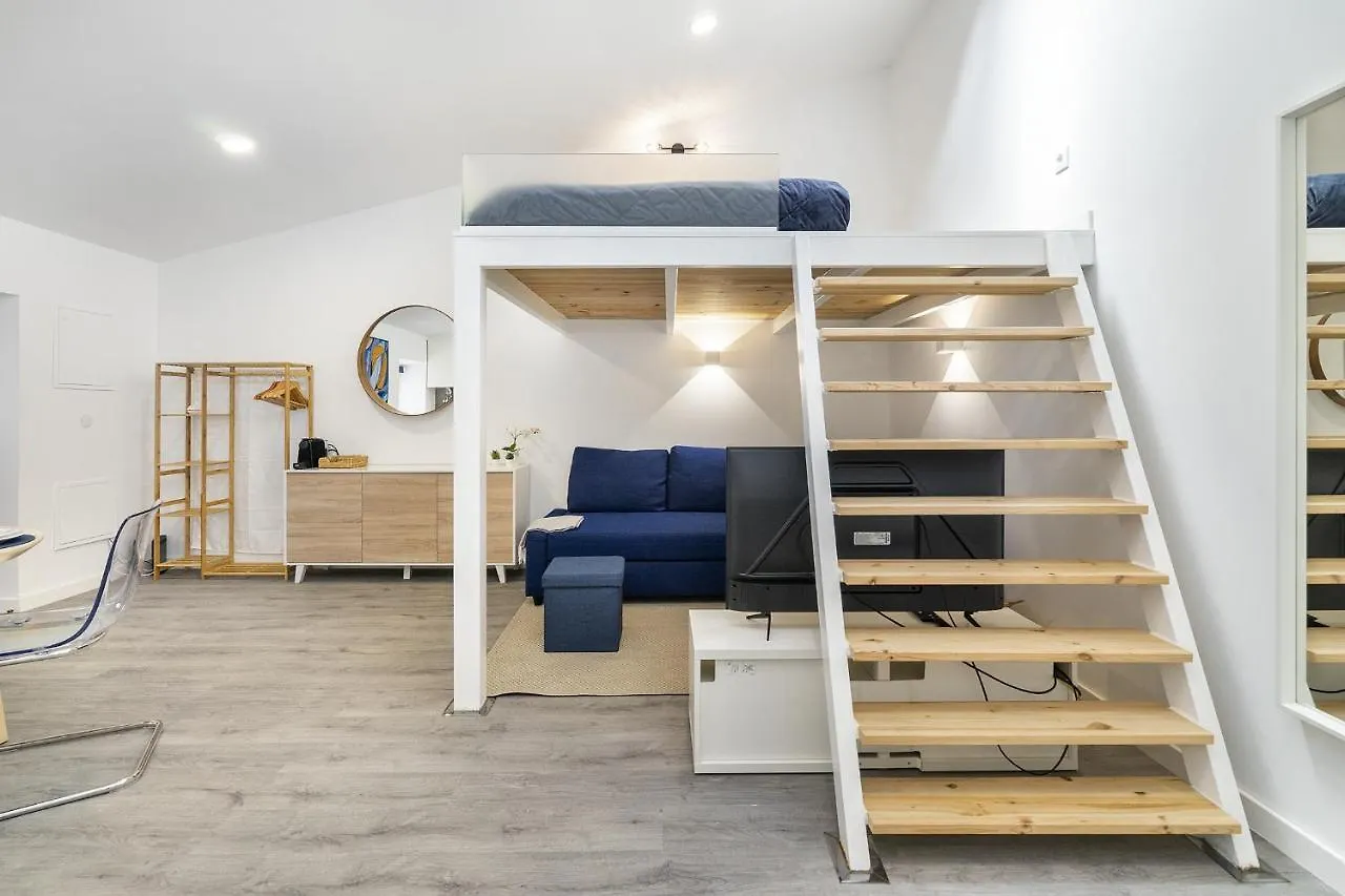 Whome Urban Escape: 1-Br W/Mezzanine Near Campo Ourique Lisboa